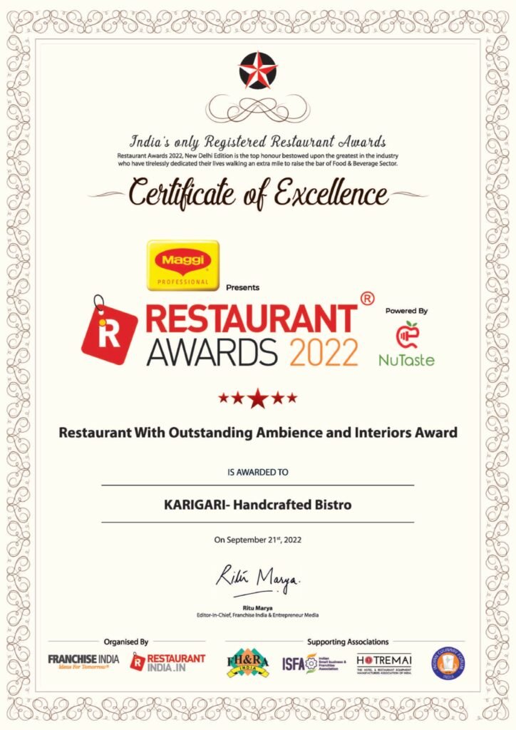 restaurant awards 2022